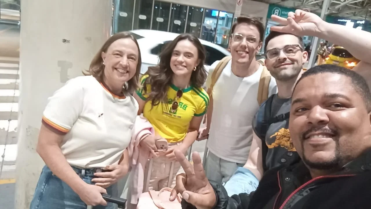 Atendimento a clientes no aeroporto